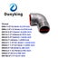 Female X Male Thread 90 Degree Angled Pipe Fitting Connectors SS 304 Carousel 6