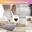 School Supplies 12 Sets Of Carpet Away Slip Stickers, Double-sided Away Slip Carousel 6