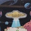 #1 RESERVE!! 2026 Liberia A Letter from Outerspace UFO 1/1000 oz Gold Coin Carousel 3