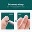 Stainless Steel Cuticle Nail Nipper Clipper For Manicure Pedicure Carousel 3