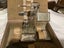 Art Deco faux leather case with vanity fittings Carousel 3
