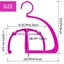 3PCS Plastic Wig Stands For Multiple Wigs Storage Carousel 3