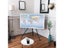 French Language World Map Canvas Poster For School Classroom A2 Size Carousel 1