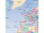 French Language World Map Canvas Poster For School Classroom A2 Size Carousel 7
