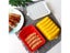 6 Cavity Silicone Sausage Maker Mould With Lid For Kitchen Carousel 6