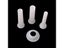 3 Pcs Universal Plastic Sausage Stuffing Tube For Meat Grinder Carousel 4