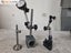 3x Magnetic & Non-magnetic Gauge Stands + 1x Mitutoyo Dial Gauge Carousel 1