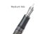 Resin Piston Fountain Pen With Long Blade Nib And Peacock Cap Carousel 8