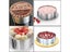 Stainless Steel Adjustable Round Baking Cake Ring Mold Carousel 7
