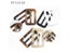 Black White Coffee Resin Belt Buckle For Women's Garments Carousel 3