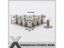 50Pcs/Lot Brass Screw Back Spike Studs For Leather Craft Jewelry Carousel 6