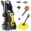 Jet Usa Jet-Usa Rw545 Electric High Pressure Washer 3000Psi Water Cooled Motor 2 Carousel 9