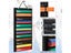 Wall Mounted Multi-Pocket Taekwondo Belt Storage Organizer Carousel 3