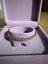 VVS1 Adjustable 3mm Rose Gold Bracelet Carousel 1