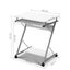 Artiss Computer Desk Keyboard Tray Shelf White 60CM Carousel 2