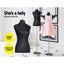 Embellir Female Mannequin Dummy Model Dressmaker Clothes Display Torso Tailor BK Carousel 4