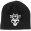 Five Finger Death Punch Beanie Hat KnuckleDuster Band Logo Skull Official Black Carousel 1