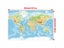 50x32in World Map Canvas Wall Hanging Poster For Home Office School Carousel 5