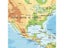 50x32in World Map Canvas Wall Hanging Poster For Home Office School Carousel 6