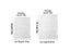 Clear Square A4 Plastic Document Organizer Box With Double Buckle Carousel 6