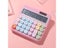 12 Digit Mechanical Calculator With Big Round Buttons And Dual Power Supply Carousel 5