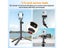 Universal Phone Tripod Mount With 2 Cold Shoes For IPhone Android Carousel 3