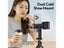 Universal Phone Tripod Mount With 2 Cold Shoes For IPhone Android Carousel 5