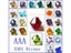 200pcs Shiny Bicone Glass Spacer Beads For Jewelry Making Carousel 3