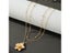 Dopamine Style Golden Flower Pendant Necklace For Women Carousel 4