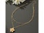 Dopamine Style Golden Flower Pendant Necklace For Women Carousel 5