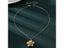 Dopamine Style Golden Flower Pendant Necklace For Women Carousel 6