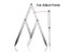 Stainless Steel Eyebrow Mapping Ruler Golden Ratio Caliper Carousel 4