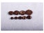 100pcs/lot Natural Wood Coconut Shell Beads For DIY Jewelry 6-12mm Carousel 7