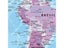 Wall Poster Map French Language Polyester Vinyl Office School Home Carousel 8