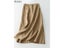 Elegant Cotton Midi A-line Skirt For Women High Waist Carousel 3