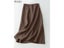 Elegant Cotton Midi A-line Skirt For Women High Waist Carousel 5