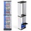 Game Storage Stand Tower for PS5/ PS4/ PS3/ Xbox Series S, Universal Game Dis Carousel 1