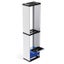 Game Storage Stand Tower for PS5/ PS4/ PS3/ Xbox Series S, Universal Game Dis Carousel 2