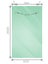 Della Francesca 120Cm Frameless Glass Sliding Shower Door With Gold Rail And Har Carousel 4