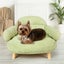 Pawz Elevated Pet Dog Cat Sofa Bed Couch Xl Size Green Carousel 6