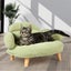 Pawz Elevated Pet Dog Cat Sofa Bed Couch Xl Size Green Carousel 7