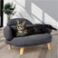 Pawz Elevated Pet Dog Cat Sofa Bed Couch Xl Size Grey Carousel 7