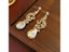 Rhinestone Hollow Water Drop Necklace For Women Elegant Jewelry Set Carousel 5