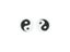 50pcs DIY Yin Yang Beaded Bracelet Necklace Accessories Carousel 5