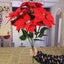 7-Head 21-Leaf Artificial Flower Bouquet For Wedding Decoration Carousel 1
