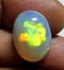 $1RE 8.07CT Buy Now $3150 UNTREATED RAINBOW HUGE OVAL 100% NATURAL CRYSTAL OPAL Carousel 2