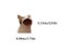 50PCS Waterproof PVC Cat Sticker For DIY Decor Carousel 6