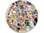 50PCS Waterproof PVC Cat Sticker For DIY Decor Carousel 7