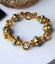 Beaded turquoise colored with cuban link chain Carousel 3