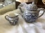 Antique original William Adams teapot and milk jug circa 1920 Chinese Bird Carousel 1
